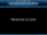 California Nursing Home Lawyer: Pressure Ulcers