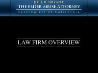 California Elder Abuse Attorney: Law Firm Overview