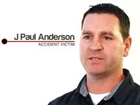 J Paul Anderson – Personal Injury Testimonial